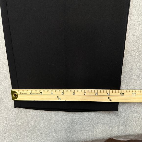 Dialogue Classics Trousers WMNS 18WP Pleated Wide-Leg High Rise Wool Blend Black - Picture 11 of 11